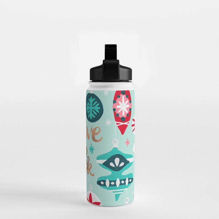 Festive As Fuck - Mint Palette Water Bottle Gallery Image 2