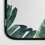 Banana Leaf Watercolor Painting, Tropical Nature Botanical Palm Illustration Bohemian Minimal Luxe Laptop Sleeve Gallery Image 3