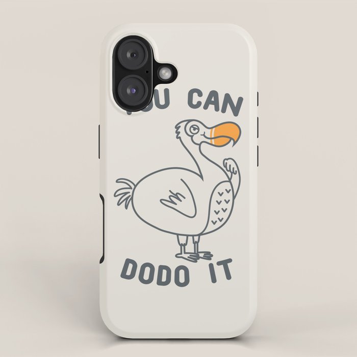 You can dodo it iPhone Case Gallery Image 1