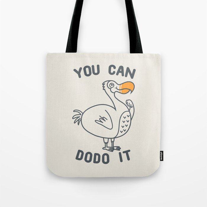 You can dodo it Tote Bag Gallery Image 1