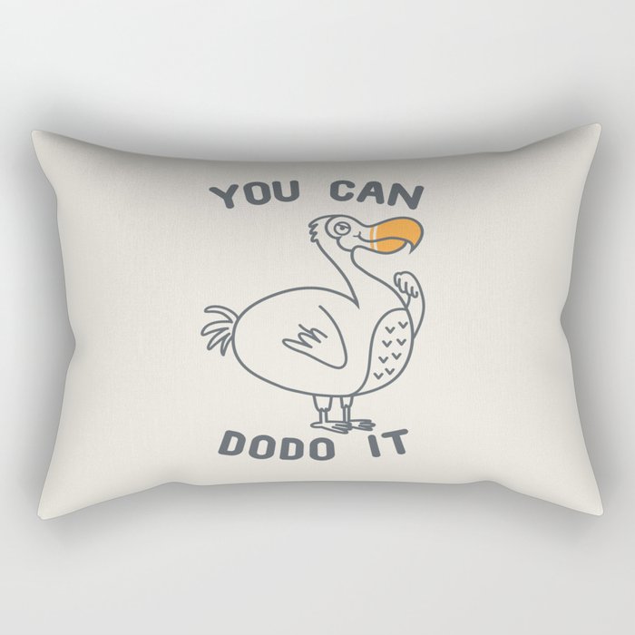 You can dodo it Rectangular Pillow Gallery Image 1