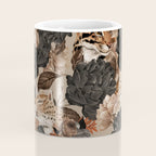 LEOPARD AND FLORAL NIGHT PATTERN Coffee Mug Gallery Image 4