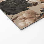 LEOPARD AND FLORAL NIGHT PATTERN Welcome Mat Gallery Image 2
