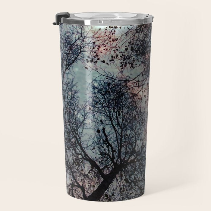 Starry Sky in the Forest Travel Mug Gallery Image 3
