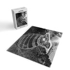 Hollywood Bowl aerial vintage, Los Angeles, California black and white photograph / photography Jigsaw Puzzle Gallery Image 2