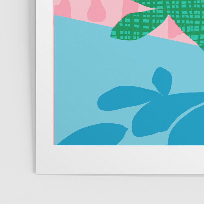 Lampin' - memphis throwback style retro neon cactus desert palm springs california southwest hipster Poster Gallery Image 3