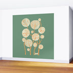 Deep in the jungle, the tiger roams Wall Mural Gallery Image 2