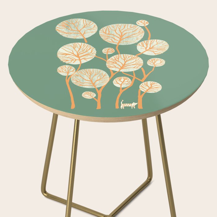 Deep in the jungle, the tiger roams Side Table Gallery Image 2