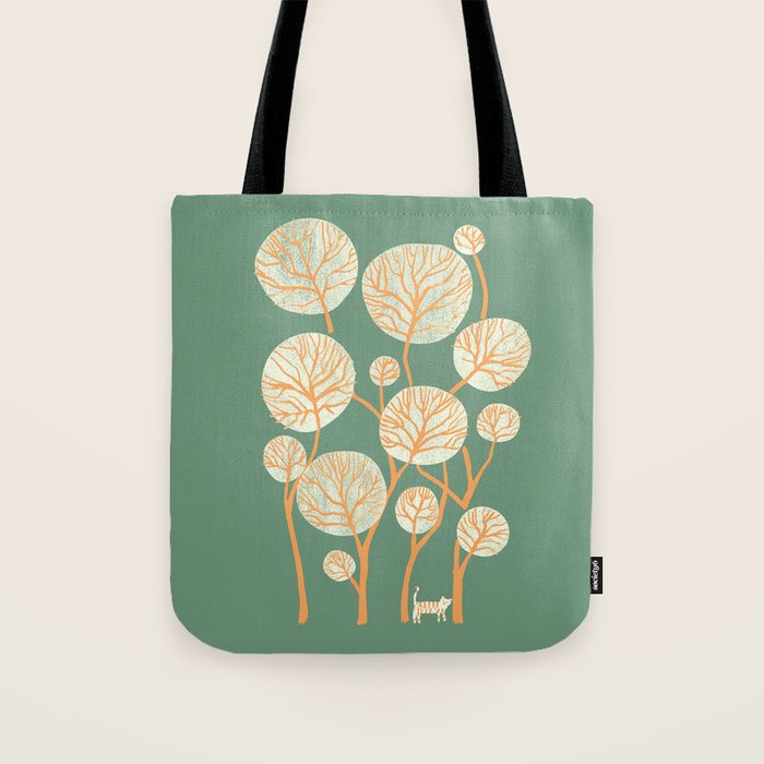 Deep in the jungle, the tiger roams Tote Bag Gallery Image 1