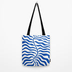 Henri Matisse Abstract Cobalt Leaf Art Tote Bag Gallery Image 2