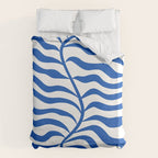 Henri Matisse Abstract Cobalt Leaf Art Duvet Cover Gallery Image 6