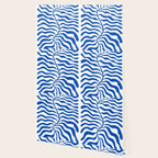 Henri Matisse Abstract Cobalt Leaf Art Wallpaper Gallery Image 2