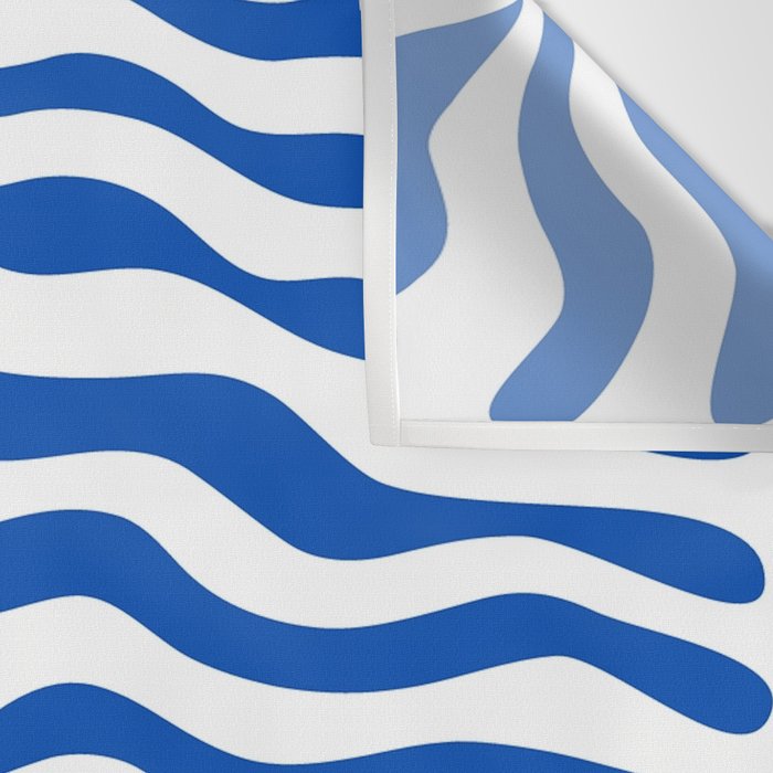 Henri Matisse Abstract Cobalt Leaf Art Wall Tapestry Gallery Image 3