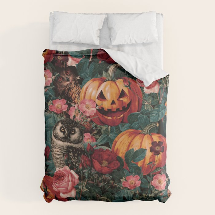 Owl Whisper in the Dark Duvet Cover Gallery Image 6