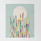 Bamboo Forest Throw Blanket Gallery Image 2