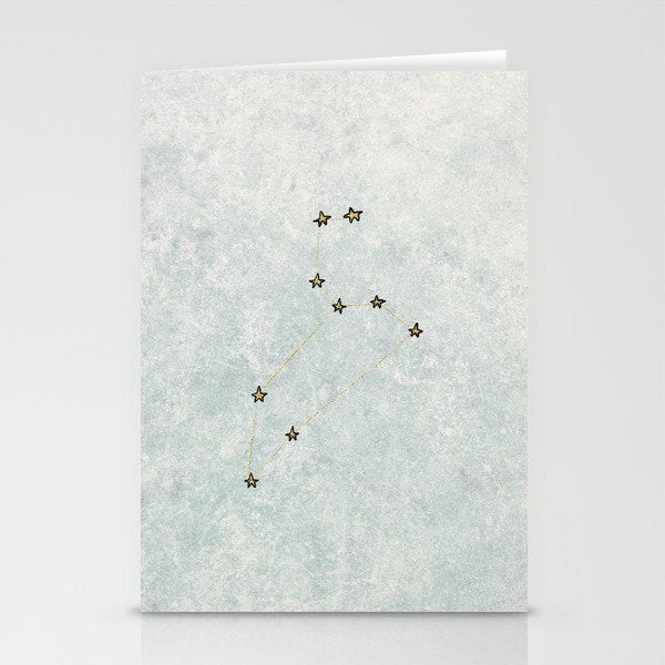 Leo x Astrology x Star Sign Stationery Card Gallery Image 1