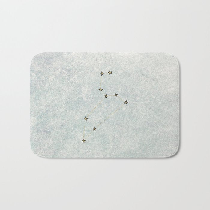 Leo x Astrology x Star Sign Bath Mat Gallery Image 1