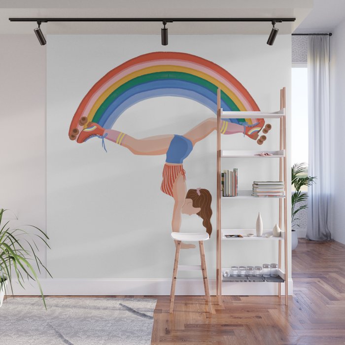 Rainbow Wall Mural Gallery Image 1