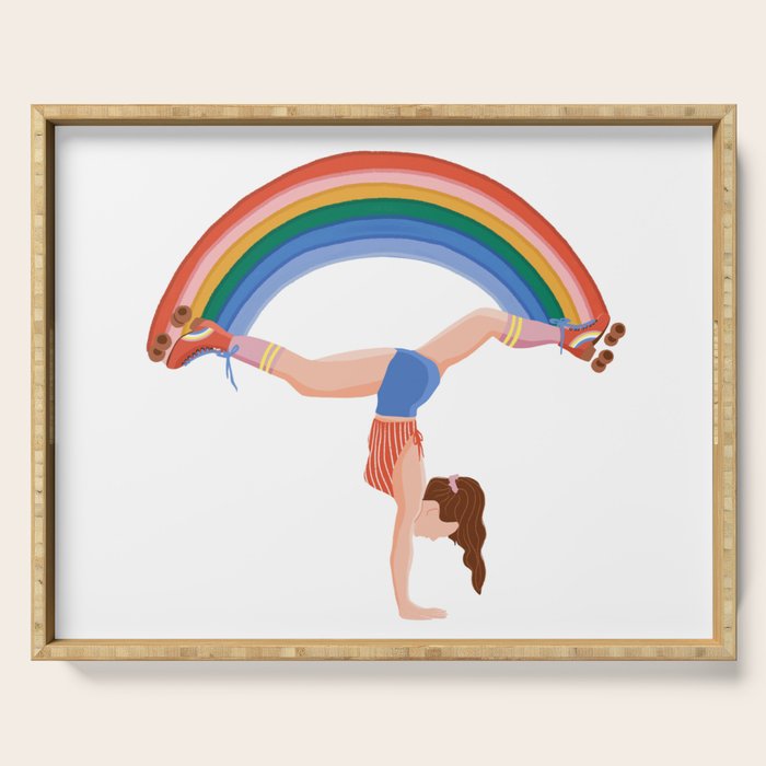 Rainbow Serving Tray Gallery Image 1