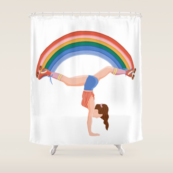 Rainbow Shower Curtain Gallery Image 1