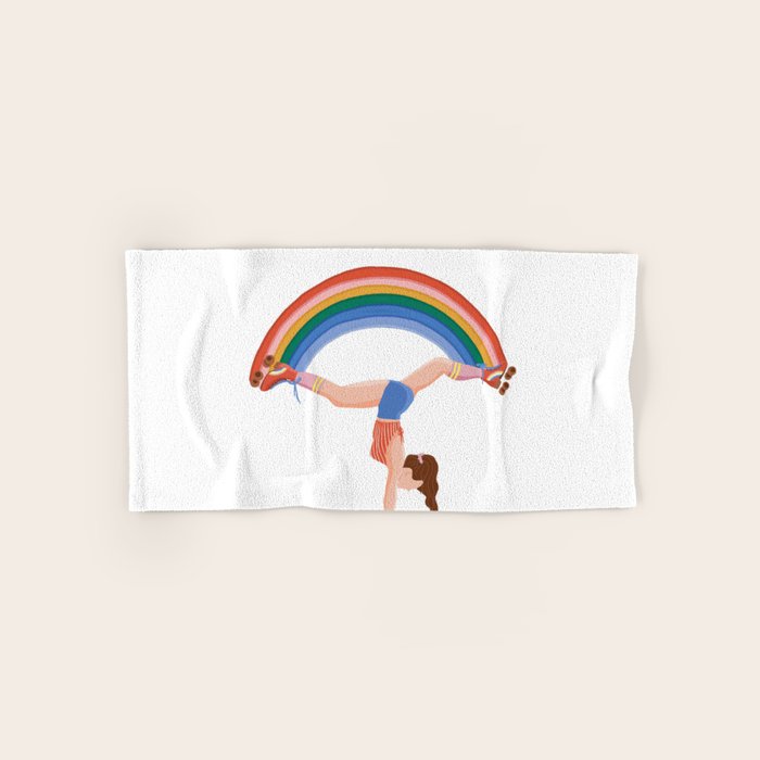 Rainbow Bath Towel Gallery Image 1