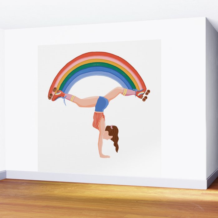 Rainbow Wall Mural Gallery Image 2