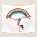 Rainbow Wall Tapestry Gallery Image 4