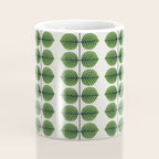 Green Leaves - Vintage Midcentury Modern Botanical Pattern Coffee Mug Gallery Image 4