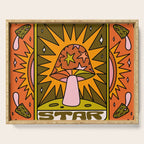 17. Star Mushroom Serving Tray Gallery Image 1