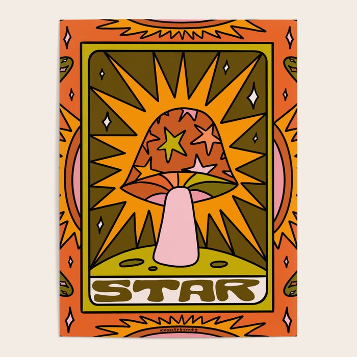 17. Star Mushroom Poster Gallery Image 4