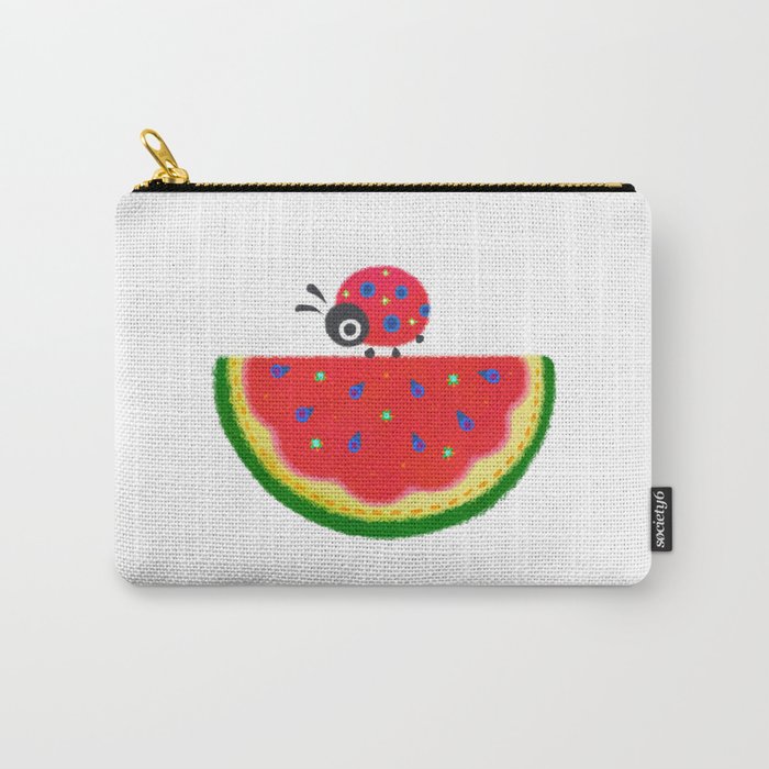 Watermelon&ladybug Carry All Pouch Gallery Image 1