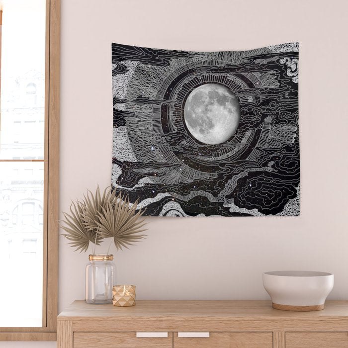 Moon Glow Wall Tapestry Gallery Image 2