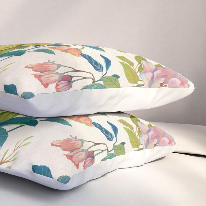 Floral Dragon Pillow Sham Gallery Image 3