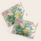 Floral Dragon Pillow Sham Gallery Image 3