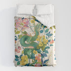 Floral Dragon Duvet Cover Gallery Image 6