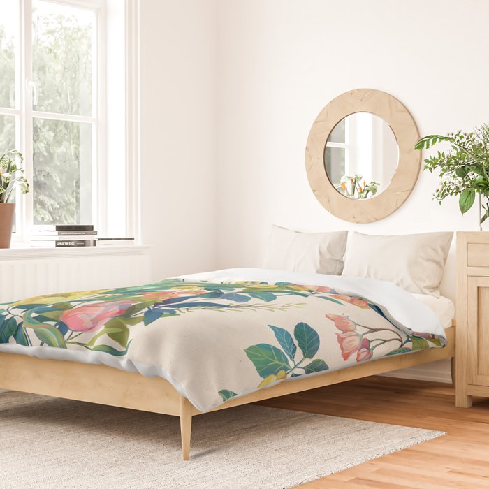 Floral Dragon Duvet Cover Gallery Image 2
