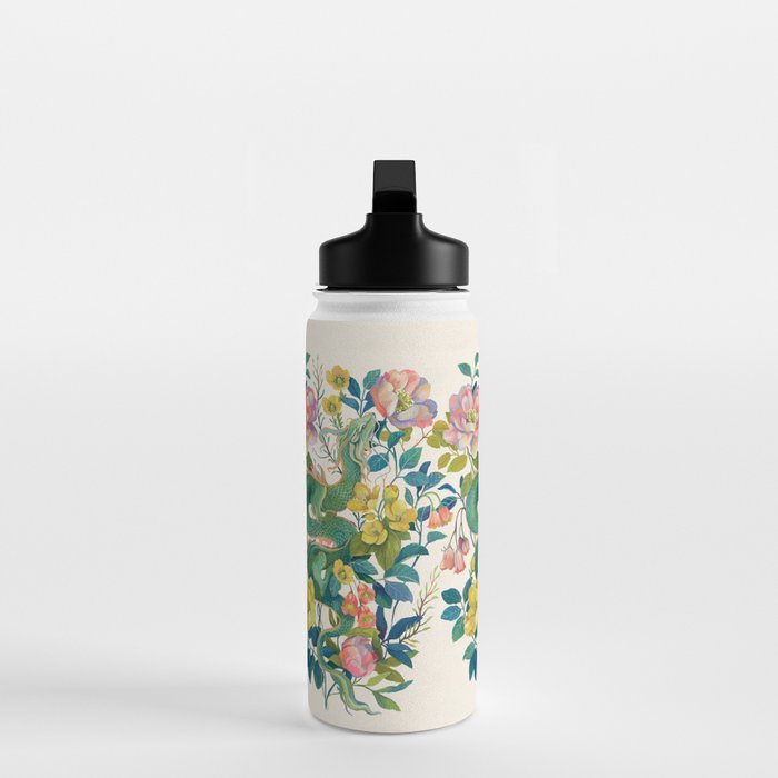 Floral Dragon Water Bottle Gallery Image 3