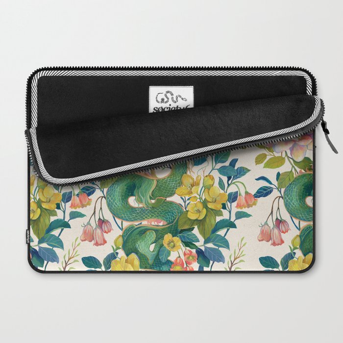 Floral Dragon Laptop Sleeve Gallery Image 2