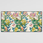 Floral Dragon Desk Mat Gallery Image 3
