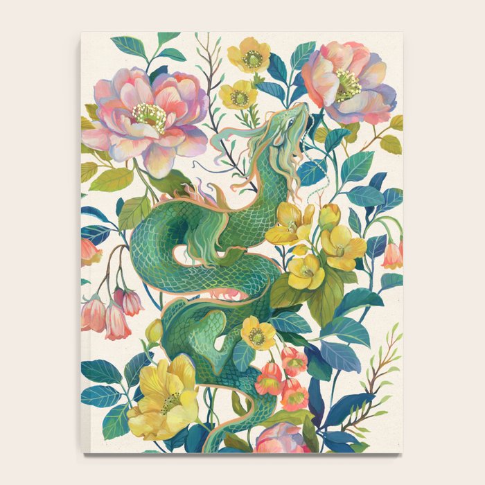 Floral Dragon Notebook Gallery Image 4