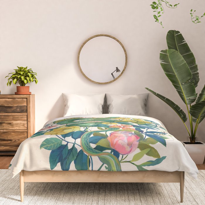 Floral Dragon Comforter Gallery Image 3