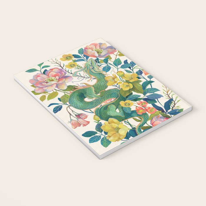 Floral Dragon Notebook Gallery Image 3