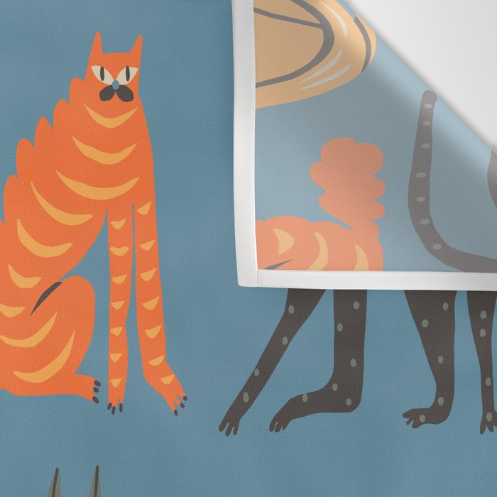 Badass gang cats Wall Tapestry Gallery Image 3
