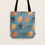 Badass gang cats Tote Bag Gallery Image 1