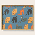 Badass gang cats Serving Tray Gallery Image 1