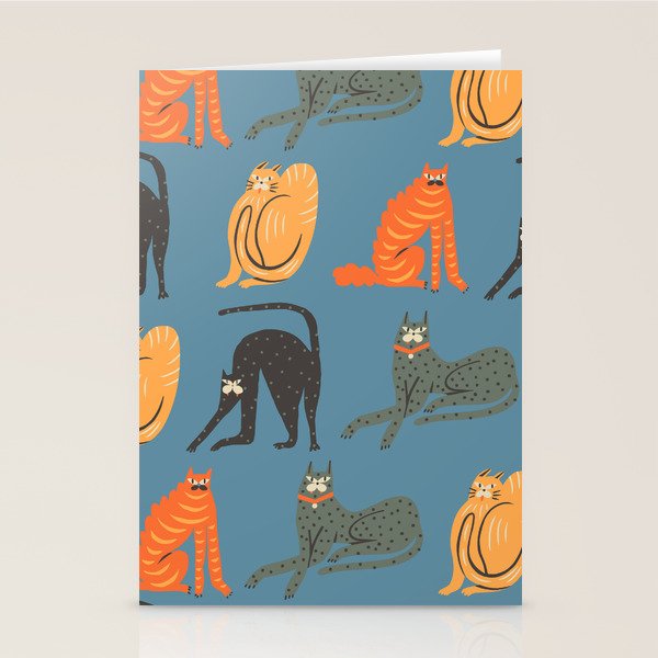 Badass gang cats Stationery Card Gallery Image 2