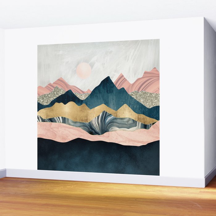 Plush Peaks Wall Mural Gallery Image 2