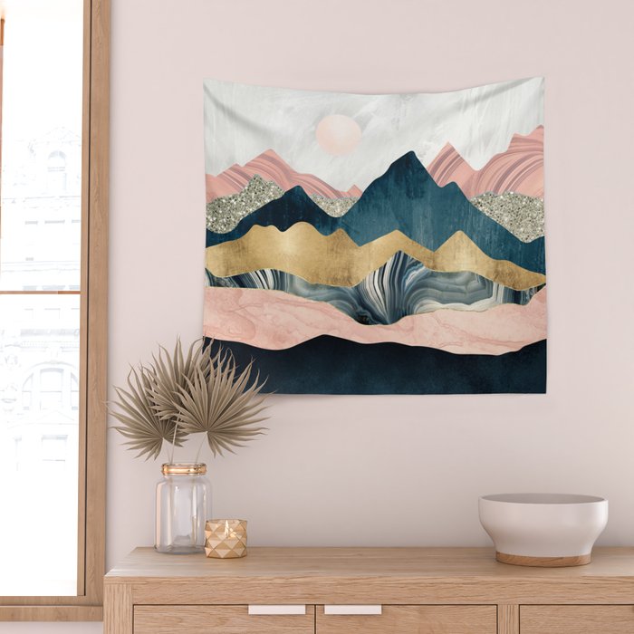 Plush Peaks Wall Tapestry Gallery Image 2