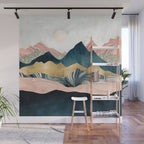 Plush Peaks Wall Mural Gallery Image 1