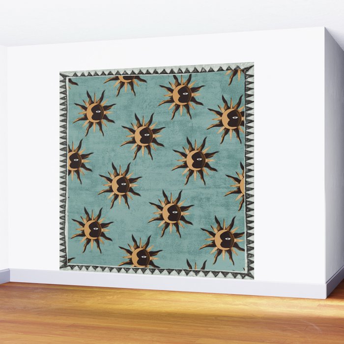 Bohemian Sun 2 Wall Mural Gallery Image 2